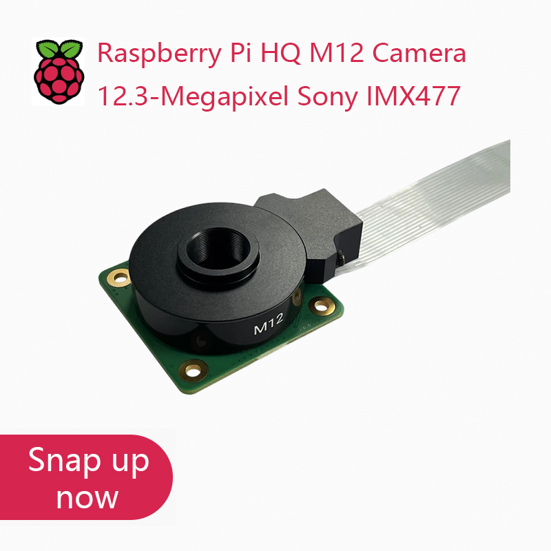 Raspberry Pi Global Shutter Camera Imx296 - وحدة كاميرا Raspberry Pi الأصلية الجديدة